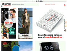 Tablet Screenshot of inkanta.com.co